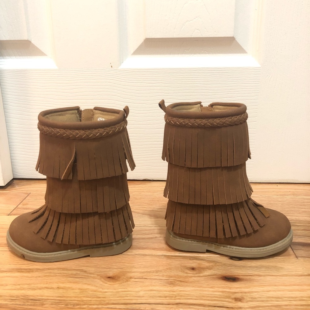 Suede Zip-Up Boots